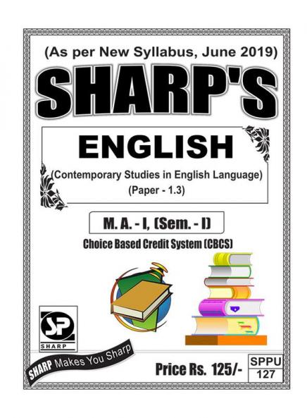 Notes On-Contemporary Studies inEnglish Language (Paper 1.3)M.A. -I. (Sem. - I)