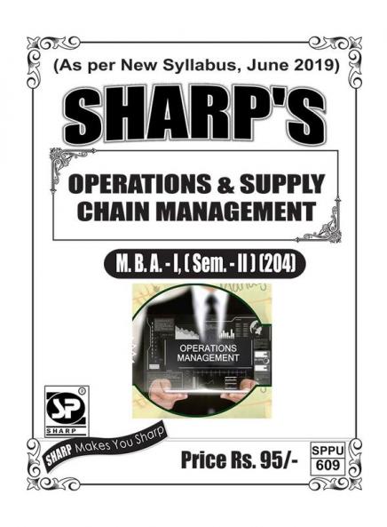 Notes On-Operation&SupplyChain Management (204) M.B.A. (Sem. - II)