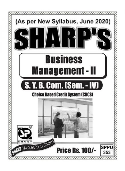 Notes On-Business Management - II(S.Y.B.Com.) (Sem. - IV)