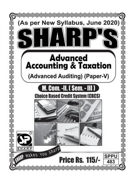 Notes On-Advanced Accounting and Taxation (Paper V)(Advanced Auditing)M. Com. - II (Sem. - III)