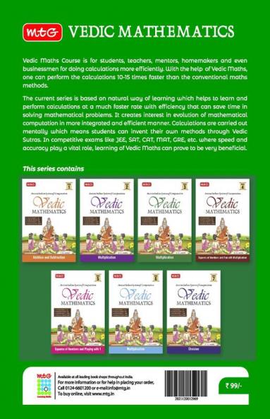 MTG Vedic Mathematics Vol - 3 : Multiplication