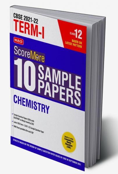 Class 12-Score More 10 Sample Papers Term 1 Chemistry