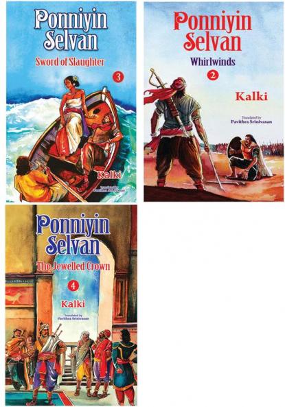 Ponniyin Selvan (Whirlwinds, Sword of Slaughter & The Jewelled Crown)