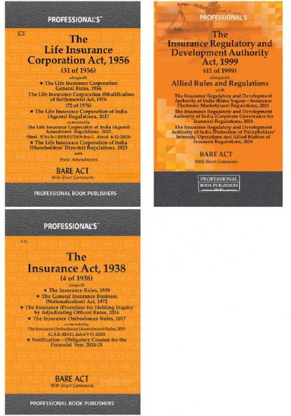 Allied Insurance Acts combo including IRDA Act