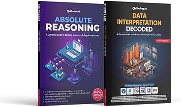 Banking Books Combo: (Set of 2 Books) Absolute Reasoning and Data Interpretation by Oliveboard | Reasoning and Quant Books Combo for all Bank Insurance and Regulatory Exams Paperback – 26 September 2022