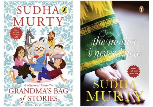 Grandma's Bag of Stories &  Mother I Never Knew The by Sudha Murthy  (SET OF 2 BOOKS)