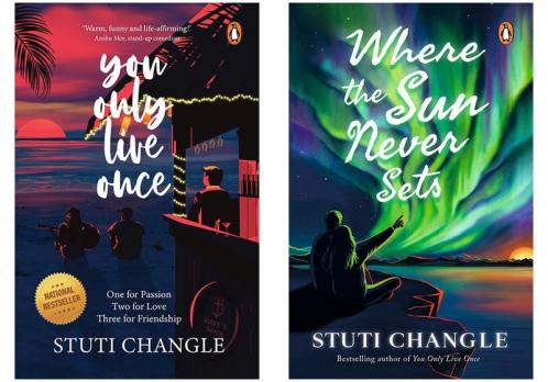 YOU ONLY LIVE ONCE & Where The Sun Never Sets (SET OF 2 BOOKS)