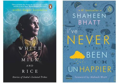 White as Milk and Rice : Stories of Indi: Stories of India's isolated tribes & I've Never Been (Un) Happier (SET OF 2 BOOKS)