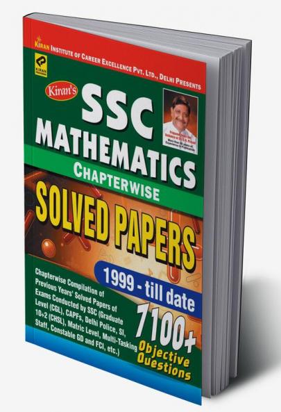 SSC Mathematics (Chapterwise) Solved Papers 1999-till date