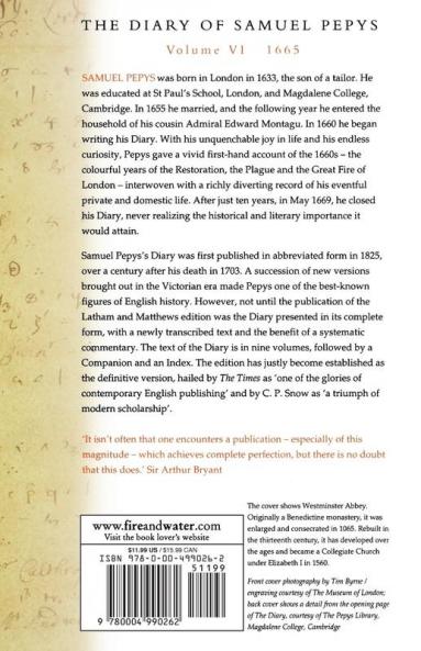 Diary of Samuel Pepys