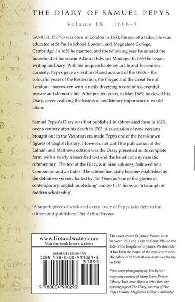 Diary of Samuel Pepys