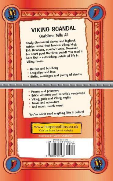 Lost Diary of Erik Bloodaxe Viking Warrior