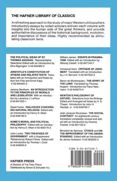 Essays in Pragmatism