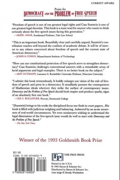 Democracy and the Problem of Free Speech