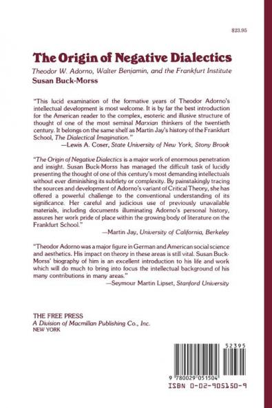 Origin of Negative Dialectics