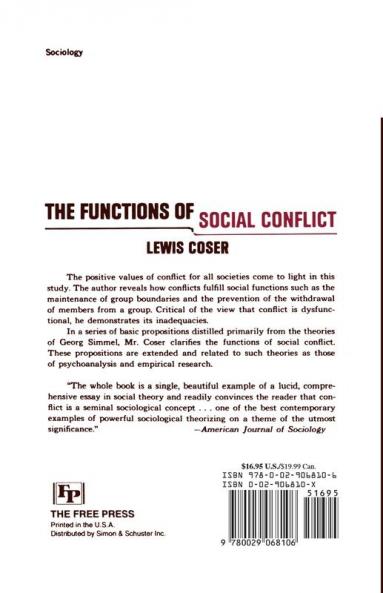 Functions of Social Conflict