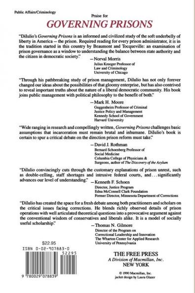 Governing Prisons