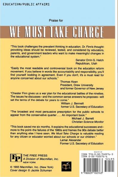 We Must Take Charge