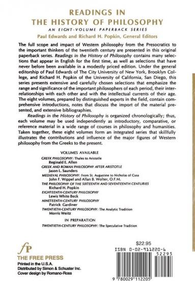 Nineteenth-Century Philosophy