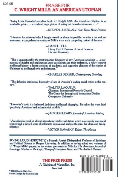 C Wright Mills an American Utopia