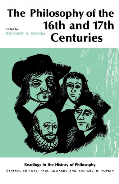 Philosophy of the Sixteenth and Seventeenth Centuries