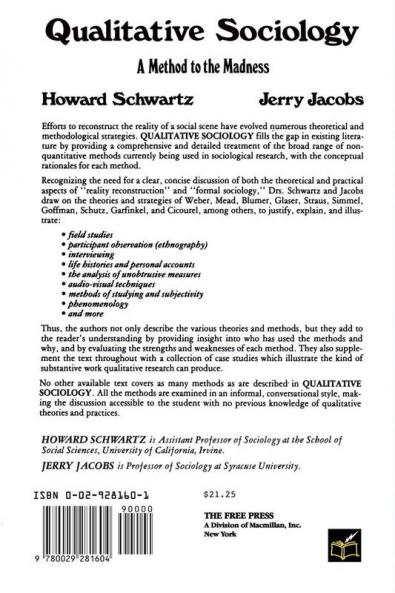 Qualitative Sociology