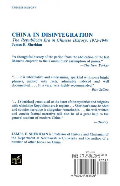 China in Disintegration