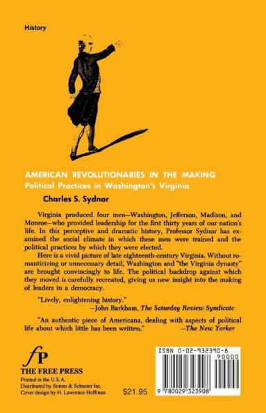 American Revolutionaries in the Making