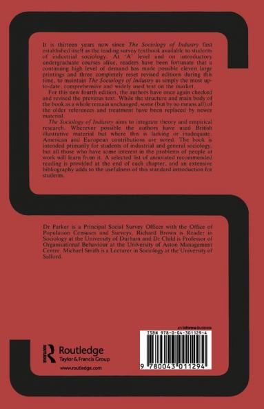 Sociology of Industry