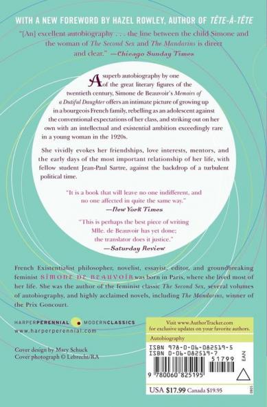 Memoirs of a Dutiful Daughter