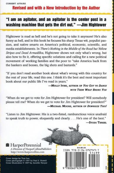 There's Nothing in the Middle of the Road But Yellow Stripes and Dead Armadillos