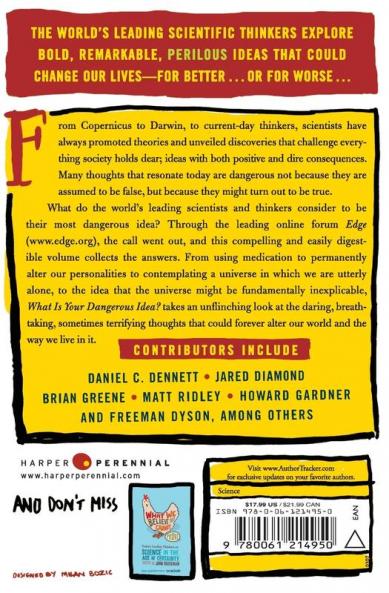 What Is Your Dangerous Idea?