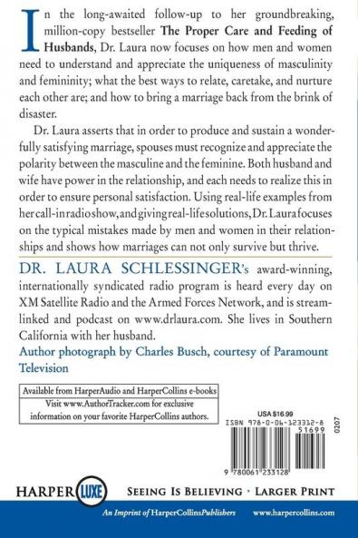 Proper Care and Feeding of Marriage