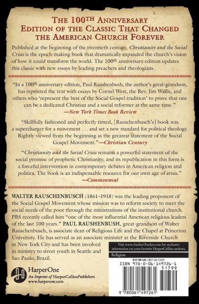 Christianity and the Social Crisis in the 21st Century