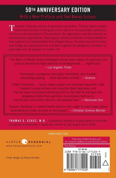 Myth of Mental Illness