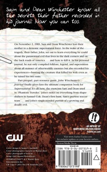 Supernatural: John Winchester's Journal