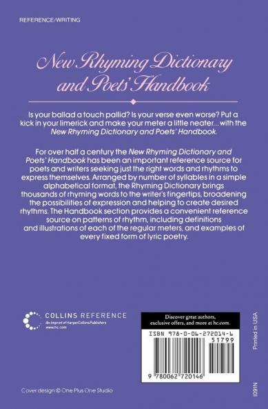New Rhyming Dictionary and Poets' Handbook