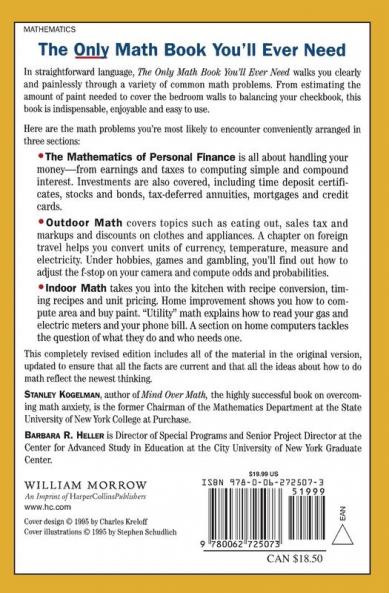 Only Math Book You'll Ever Need Revised Edition