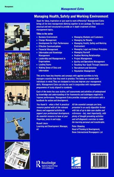 Managing Health Safety and Working Environment