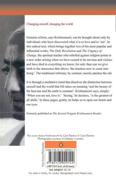 Second Krishnamurti Reader