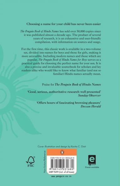 Penguin Book Of Hindu Names For Boys