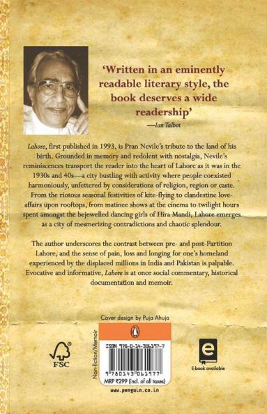 Lahore A sentimental journey