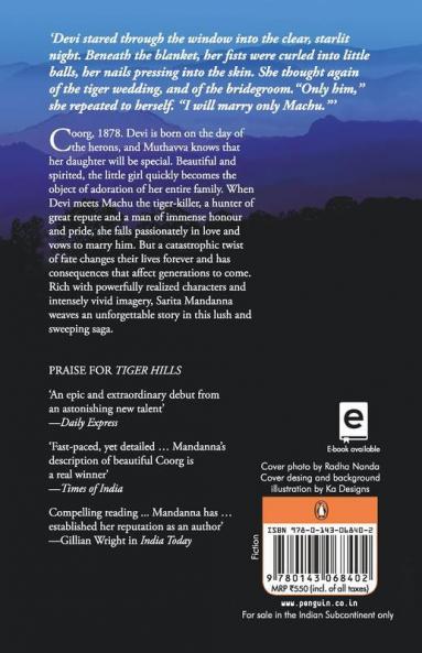 Tiger Hills: A Novel (PB)