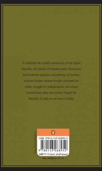 Words of Freedom Subhas Chandra Bose