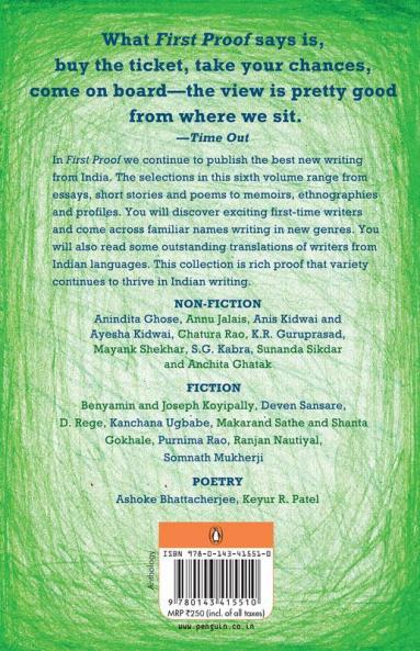 First Proof 6 The Penguin Book of New Writing