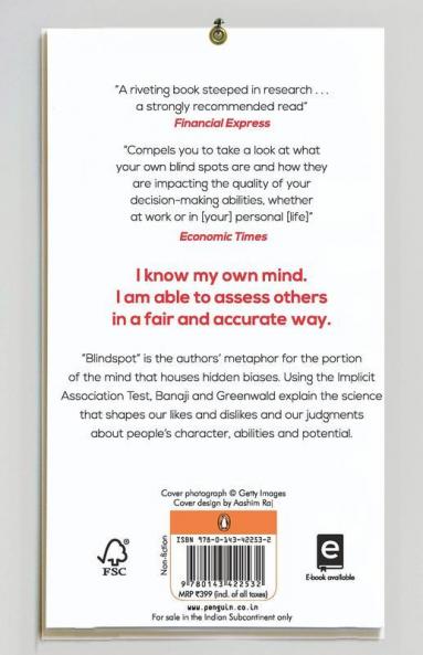 Blindspot Hidden Biases of Good People