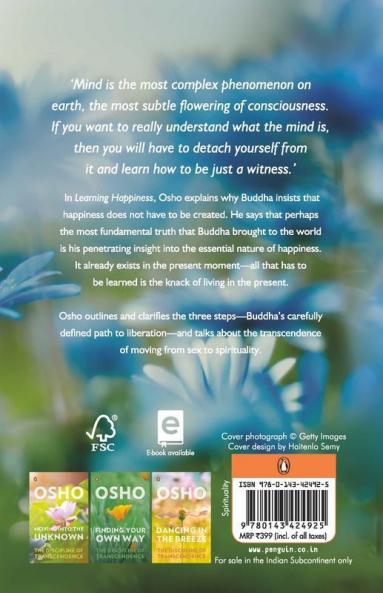 Learning Happiness: The Discipline of Transcendence