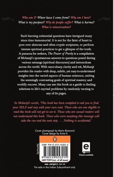 The Power Of Purity: Essential Essays an