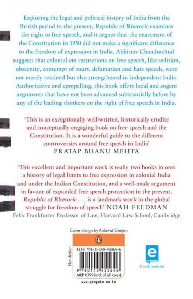 Republic Of Rhetoric: Free Speech And Th
