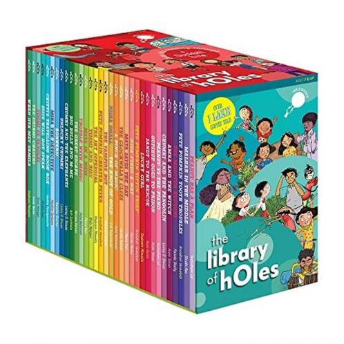 Library of Holes (New Box Set with 33 Hole Books!) Buy 30 Get 3 Free!